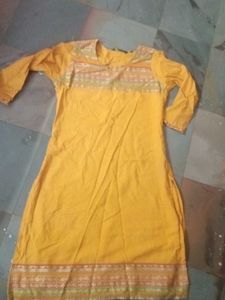 Elegant Yellow Kurta