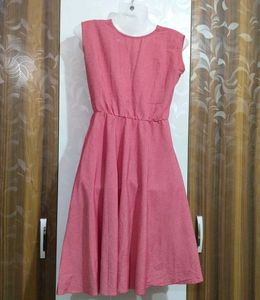 Pink Sleeveless Dress