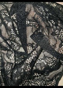 Black Lace Tube Top