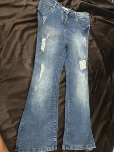 Ripped Denim Jeans