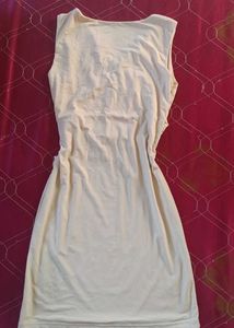 Cute Beige Bodycon Dress