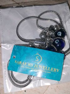 Silver Anklet Set Of 2