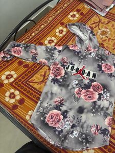Floral Print Hoodie