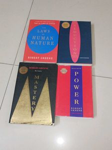 Robert Greene Book Set - 4 Books