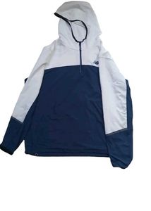 New Balance Navy & White Hooded Windb