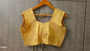 Elegant Gold Blouse