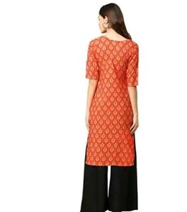 Polyester/Crepe Fabric Stylish Women's Kurti