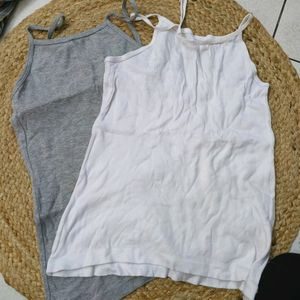 Set Of 2 Cotton Camisole