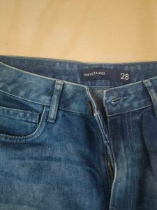 Tokyo Talkies Women Blue Ripped Jeans