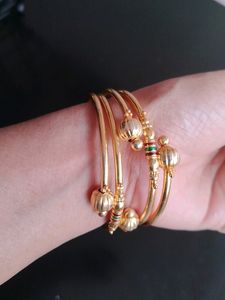 24 Size Gold Plated Bangle.