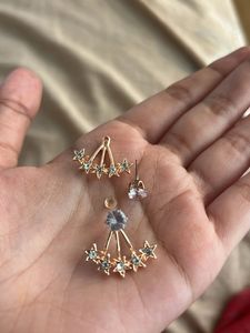 Star 2-in-1 Earrings