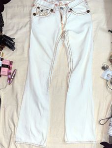 True Religion White Jeans
