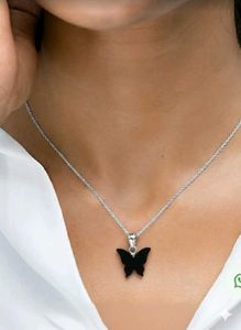 Butterfly Pendant Necklace (it&#39;s in unopened packa