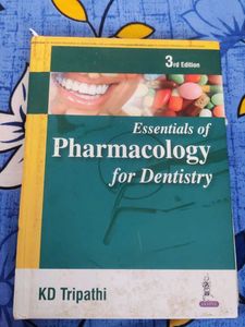 Essentials Of Pharmacology For Dentistry