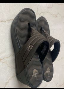 Black Heels - Adda Brown Slip Ons