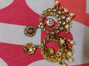 Kundan Studded Chandbali