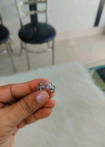 92.5 Hallmarked Heart &amp; Infinity Ring