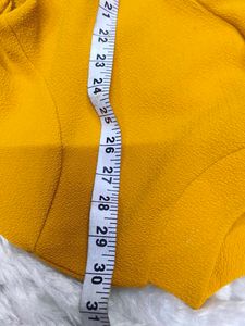 Yellow Frill Dress For 599 Coin Fixed Price