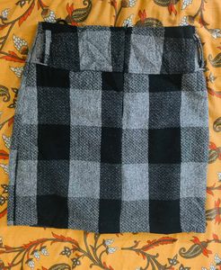 Checkered Mini Skirt