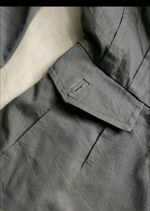 Mango Cotton Denim Blazer Jacket