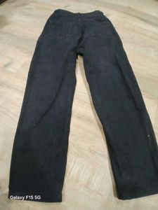 Vintage Black Wash Denim Jeans