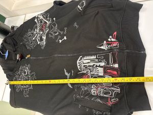 Unique Graphic Zip-Up Hoodie