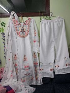 Elegant Embroidered Kurta Set