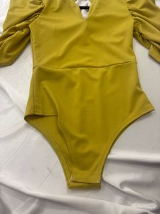 Brandnew Mustard Bodysuit