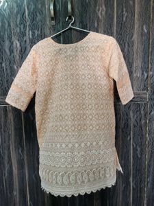 New Chikankari Kurti