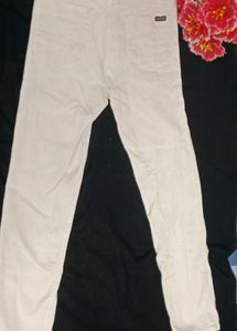 White Slim Fit Jeans