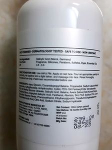 🔴Price Dropped Minimalist Salicylic Acid FaceWash