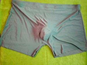 Men Seamless Ice Silk Underwear