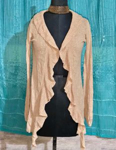 Size M/L 🎁Buy 2 Get 1 Free🎁Ruffled Cardigan