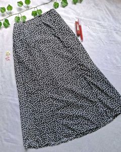 Floral Pinterest Slit Skirt
