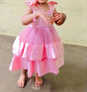 Baby Pink Frock