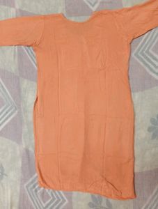 Women Embroidered Straight Kurta