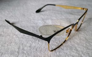 Original Ray Ban Spectacles Frame Black Gold Specs
