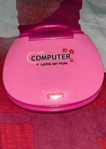 Kids Pink Educational Toy Laptop