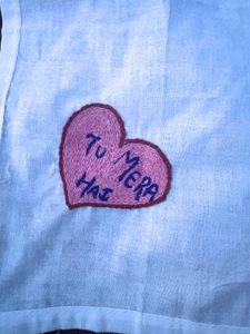 Hand Embroidered Beautiful Handkerchief