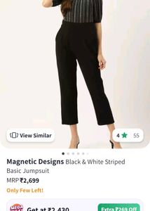 Magentic Design Jumpsuit