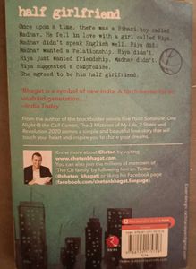 Novel By Chetan Bhagat -(Half Girlfriend)
