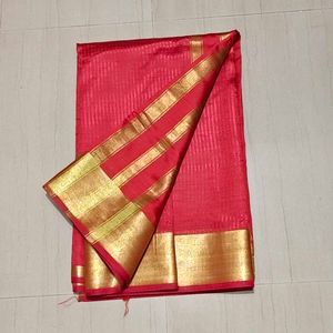 Red & Gold Saree