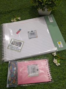 📢200 Pages Spiral Copy (Colour notebook Free 🆓)