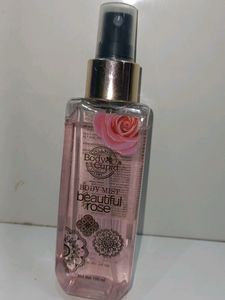 Combo Of 2 Produsts: Body Cupid Body Mist Perfume Beautiful Rose Scent &amp; Derma Co. Moisturizer
