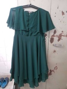 Green Wrap Dress