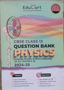 EDUCART Question Bank Physics Class 12 CBSE