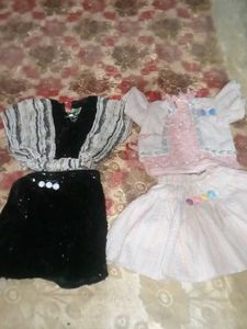 Cute Girls' Outfit Set