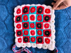Crochet Crossbody Bag