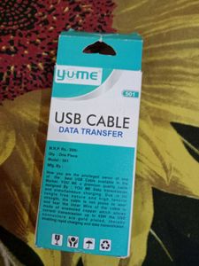 YUME USB Data Transfer Cable - New