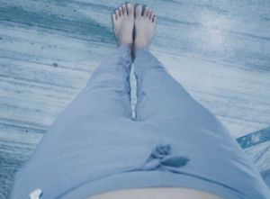 Gray Wrap Pants Xl Size